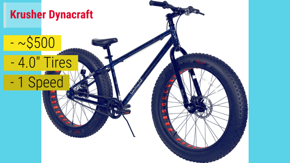 Krusher Men's Dynacraft Fat Tire Bike