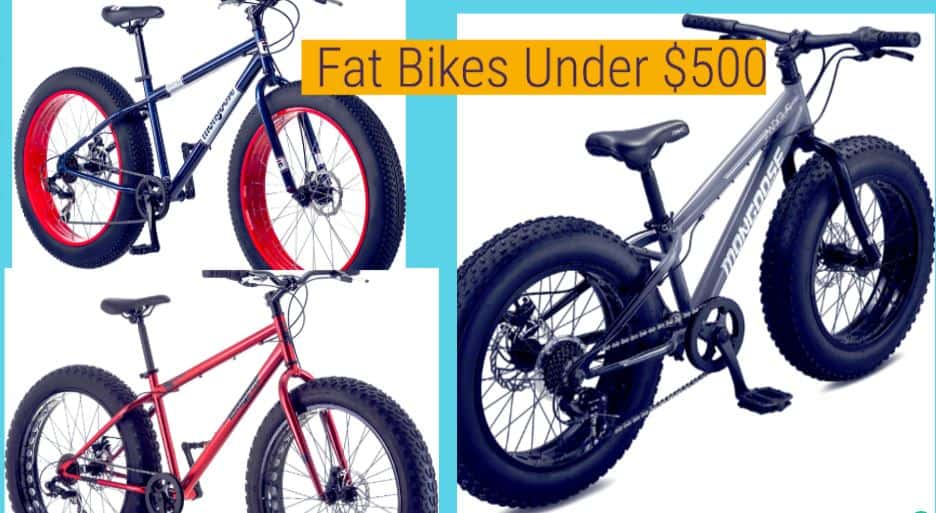 feature image fat bikes under 500