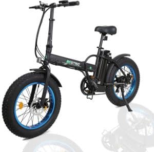 ECOTRIC Fat Tire Folding Electric Bike 36V 12Ah