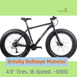 Fat Bike Gravity Bullseye Monster Five