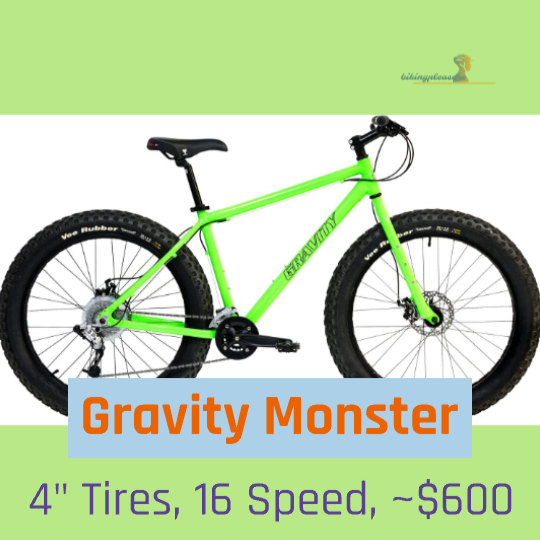 Gravity Monster Men fat bike