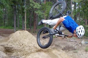 fat bike crash