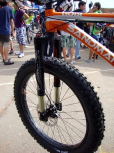 fat bike rigid fork - suspension