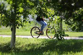 smooth ride on bike