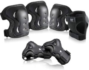 boruizhen Kids & Adult:Youth Knee and Elbow Pads with