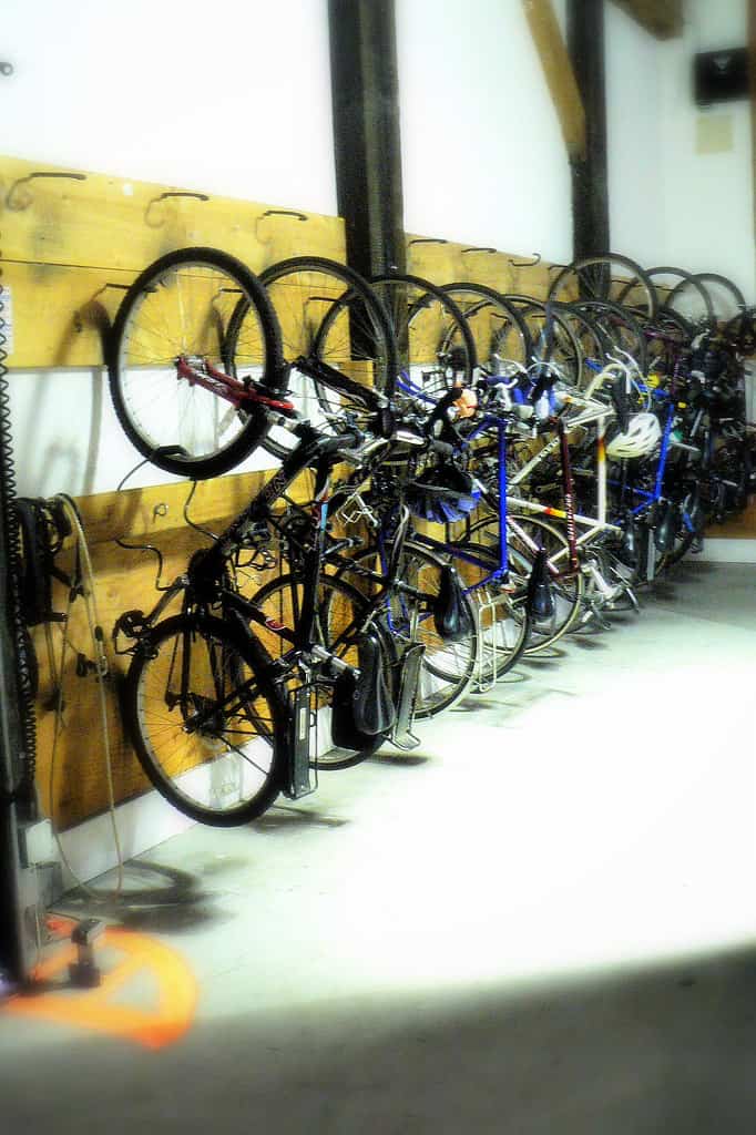 bike rack garage