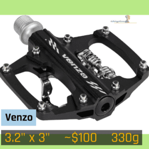 Venzo Dual Function Platform Multi-Use Compatible with Shimano SPD 